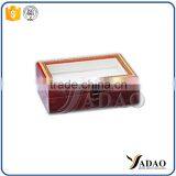 Manufacturer Supply Custom Large Jewelry Storage Luxury Locking Wooden Mdf Jewelry Box Supplier thumbnail-2