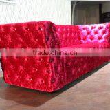 French Style Living Room Furniture Fabric Sofa Set/European New Classic Wood Carving Flamboyant Upholstered Fabric Sofa thumbnail-5