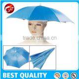 Hands Free Head Strap Sun & Rain Cap Umbrella thumbnail-2