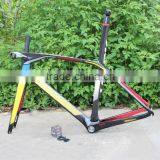 New producing carbon road frame,good appearance 795 carbon road bike frame carbon road bicycle frame