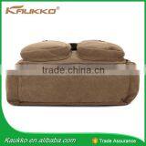 Khaki Canvas Crossbody Sling Bag Vintage Messenger Bags thumbnail-6