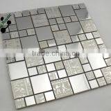 SMT02 Living Room Wall Mosaic Mosaic Tile Inlay 304 Stainless Steel Mosaics thumbnail-2