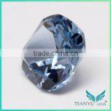 Wholesale Gem Processing Heat Resistant Aquamarine Blue Nano Spinel For Micro Pave Jewelry thumbnail-4