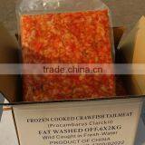 Frozen Cooked Crawfish Tailmeat, Fat Washed off (703) thumbnail-1