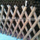 Folded Trellis Wood Fence Fencing Screen thumbnail-1