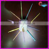 Plastic Crochet Hook With Fancy Yarn Knitting Bamboo Cotton Yarn