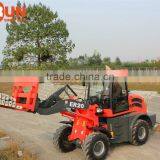 Everun ER20 Farm Front End Mini Wheel Loader With High-Quality Cooling System thumbnail-6