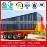 3 Axles Truck Cargo Box, Cargo Semi Trailer House, Side Open Strong Box Utility Trailer thumbnail-5