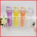 New 900ml Fruit Infuser Tritan Plastic Water Bottle Coffee Bottle Advertising Bottle thumbnail-3