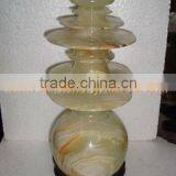 FACTORY PRODUCUNG FINE QUALITY LATEST DESGINE ONYX LAMPS HANDICRAFTS thumbnail-2