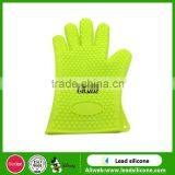2017 HOTcolorful Kitchen Silicone Cooking Glove Oven Fireproof Silicone Gloves thumbnail-3