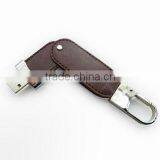 Oem Popular Keychain Leather Usb Flash Drive 8gb Bluk thumbnail-2