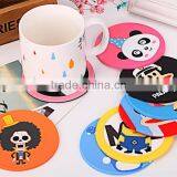14071808 Fashion Round Silicone Drink Coaster With Animal Printing thumbnail-1