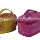 2015 Fashion Design Lady Clear Pvc Mini Cosmetic Bag With Zipper thumbnail-1