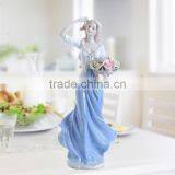 Classical Exquisite Elegance Porcelain Lady Figurine