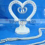2014 Hot Selling Resin Heart Wedding Cake Topprs thumbnail-1