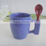 Ceramic Mug With Spoon thumbnail-2