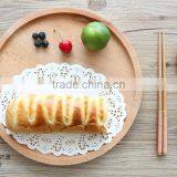 Logo Customized Solid Beech Square Wooden Serving Tray thumbnail-5