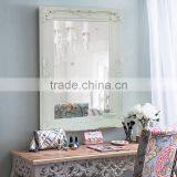 New Degsin Large Framed Wood Wall Mirrors Decorative thumbnail-5
