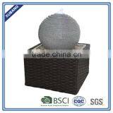 Tabletop Rolling Ball Fountain With Base thumbnail-1