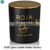 Black Gold Votive Candles for Gift thumbnail-1