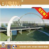Shanxi Pingyang Steel Structure Car Bridge, Steel Concrete Vehicle Bridge, Double Half Moon Shape Bridge(BF08-Y10026) thumbnail-4