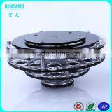 High Quality Round Shape Acrylic Wine Rack Beer Cup Stand Holder & Balck Wine Display Stand thumbnail-2