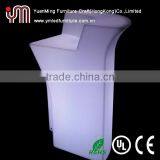 Modern Light Up Bar Table/Plastic Led Bar Table/Glowing Led Bar Table YM-BT9080 YM-BT8090 thumbnail-6