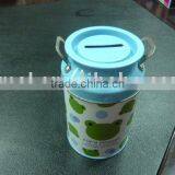 Milk Shape Coin Tin Box thumbnail-1