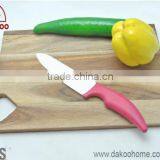 4 Pieces Red Color Handle Zirconia Chef/Utility/Paring Knife thumbnail-4