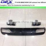 New Product Car pp B~ENZ W205 C63 Exhaust Rear Diffuser Car Part Rear Trims thumbnail-1