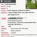 Outdoor Creative Artificial Living Moss Flower Plants Wall thumbnail-2