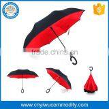 Promotional High Quality Wholesale Reverse Umbrella Inverted Umbrella thumbnail-1