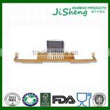 Bamboo Bathtub Caddy Tray With Extending Sides and With Waterproof Cloth thumbnail-1