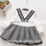 Hot Sale 2-7 Years Old Baby Girl Dress Kids Christmas Winter Long Sleeve Party Dress thumbnail-3