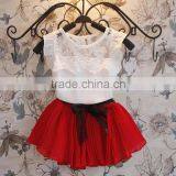New 2pcs/set Baby Girl Children's Beauty Lace Agaric Casual Baby Girl Dresses SV009464# thumbnail-2
