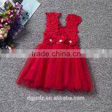 2017 Girls Dress Names With Pictures Kids Flower Hollow Dress#A168 thumbnail-5