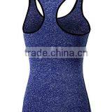 Slub 85% Polyester 15% Spandex Womens Dry Fit Tank Top thumbnail-3