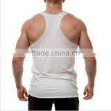 100% Cotton Printed Wholesale Bodybuilding Mens Custom Stringer Tank Top thumbnail-2