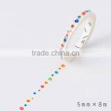 5mm*8m Decoration Washi Paper Customized Adhesive Paper Planner Accessories thumbnail-6