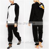 Hot Selling Relaxed Fit Penguin Design Onesie Women Wholesale Adult Christmas Pajamas