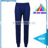 2016 High Quality OEM/ODM Bamboo Product Custom Sports Pants Loose Yoga Pants in Guangzhou thumbnail-1
