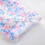 Kids Girl Flower Print Long Leggings Baby Girls Cotton Knit Leggings thumbnail-5