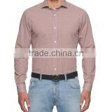 High Quality Men's Plum Blossom Prints Long Sleeves Casual Shirt thumbnail-4