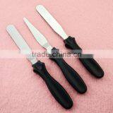 3pcs/LOT Small Cranked Angled Spatula Palette Knife Cakes Icing SugarCraft Fondant Cake Decoration Tools thumbnail-4