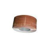 JIS , CGCC Soft Preprinted Color PPGL / PPGI Steel Coil , White / Blue Or Customized thumbnail-1