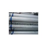 Hollow Construction Hot-dip Galvanized Steel Pipe , DSAW GI Pipes