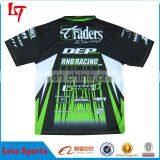 New Style 100%polyester Fabric Dri Fit Dart Shirt Custom thumbnail-4
