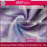 Shaoxing Winfar Drop Needle Interlock Pigment Print Polyester Cotton Knitting Fabric thumbnail-1