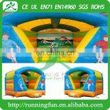 Indoor Mini Inflatable Football Bouncy House With Roof thumbnail-1